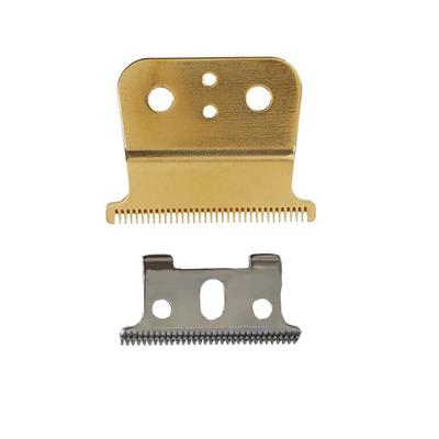Запасное Т-образное лезвие из нержавеющей стали для стрижки вплотную, золотистого цвета, для andis gtx t outliner