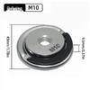 Upgraded M14 Carbon Steel Quick-Lock Nut for Angle Grinder: Universal Quick-Release Pressure Plate for Easy Installation and Disassembly.