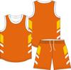 Digital printing basketball jersey set men's and women's game sports jersey training camp team full body printing personalized jersey customization