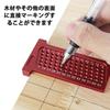 HAUUFENN Aluminum T-square, Woodworking Square, Marking Gauge, Right Angle Ruler, DIY Tool, High Precision, 1mm Hole Spacing, 65mm, Marking, T-square,