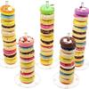 5Pcs Clear Doughnut Holder Wedding Table Decoration Dessert Display Stand DIY Donut Stands Table