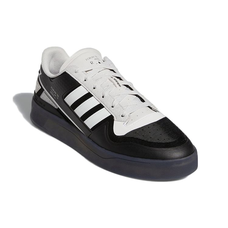 Adidas Originals Forum Tech Boost Low Top Sneakers Unisex Sneakers Black White GY3571