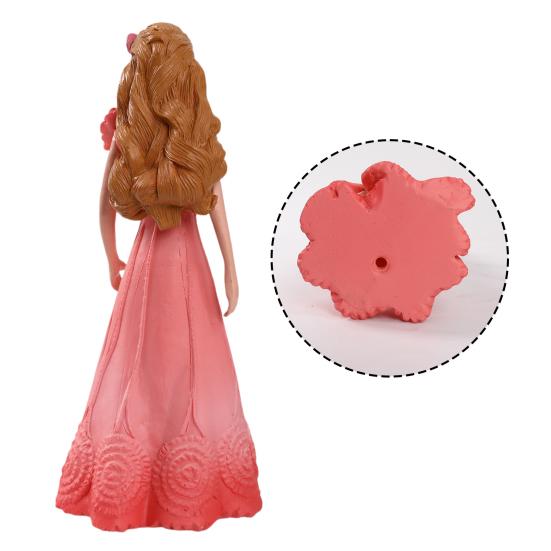 Элегантные ornaments в стиле фей, Декоративные фигурки фей из смолы, Миниатюрные куклы в цветочных платьях для девочек, Идеальные подарки на Хэллоуин, Декор для рабочего стола