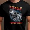Legendary 2 Stroke Power Ifa S51 Engine T Shirt East Gerunisex Moped Tuning Fan For Simson Lovers Heavy Cotton Vintage Washed