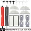 Аксессуары Запасная часть Для Roborock Q8 Max / Q8 Max Plus / Q5 Pro Plus Валик Боковая щетка Фильтр Швабра Мешок для пыли Роботы-пылесосы