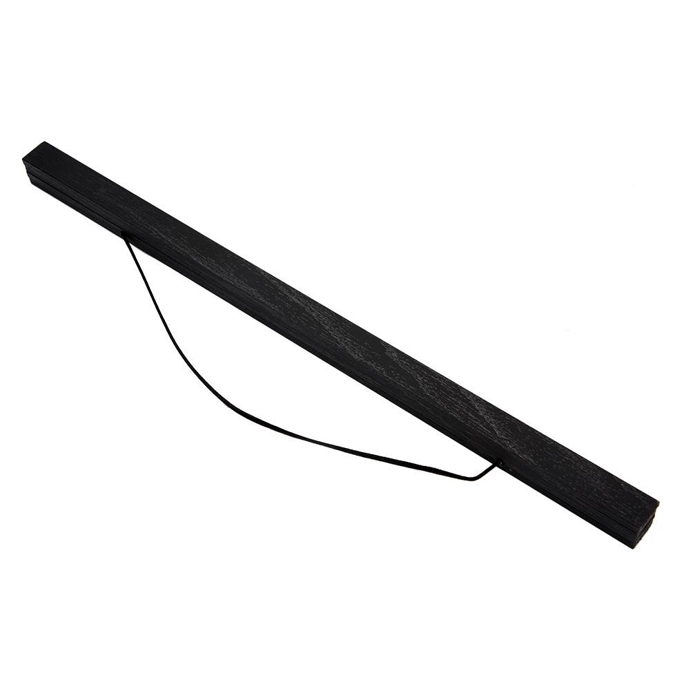 Современная магнитная рамка для фото из опилок, сделай сам, держатель для постеров-свитков, произведений искусства, черного цвета