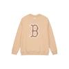 New MLB Boston Red Sox Sweatshirts Unisex Beige Yellow 3AMTM1234-43BGS