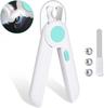 Dog Cat Pet Nail Clippers, Dog Nail Clippers and Trimmers with Safety Shield and LED Lights, Pet Toenail Clippers for Large, Medium and Small Pets,