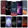 Русская Цитата Слоган Буква Чехол для Телефона для Samsung Galaxy A55 A35 A17 A07 A15 A13 A25 A51 A71 A72 A73 A32 A52 A52S A41 Мягкий ТПУ