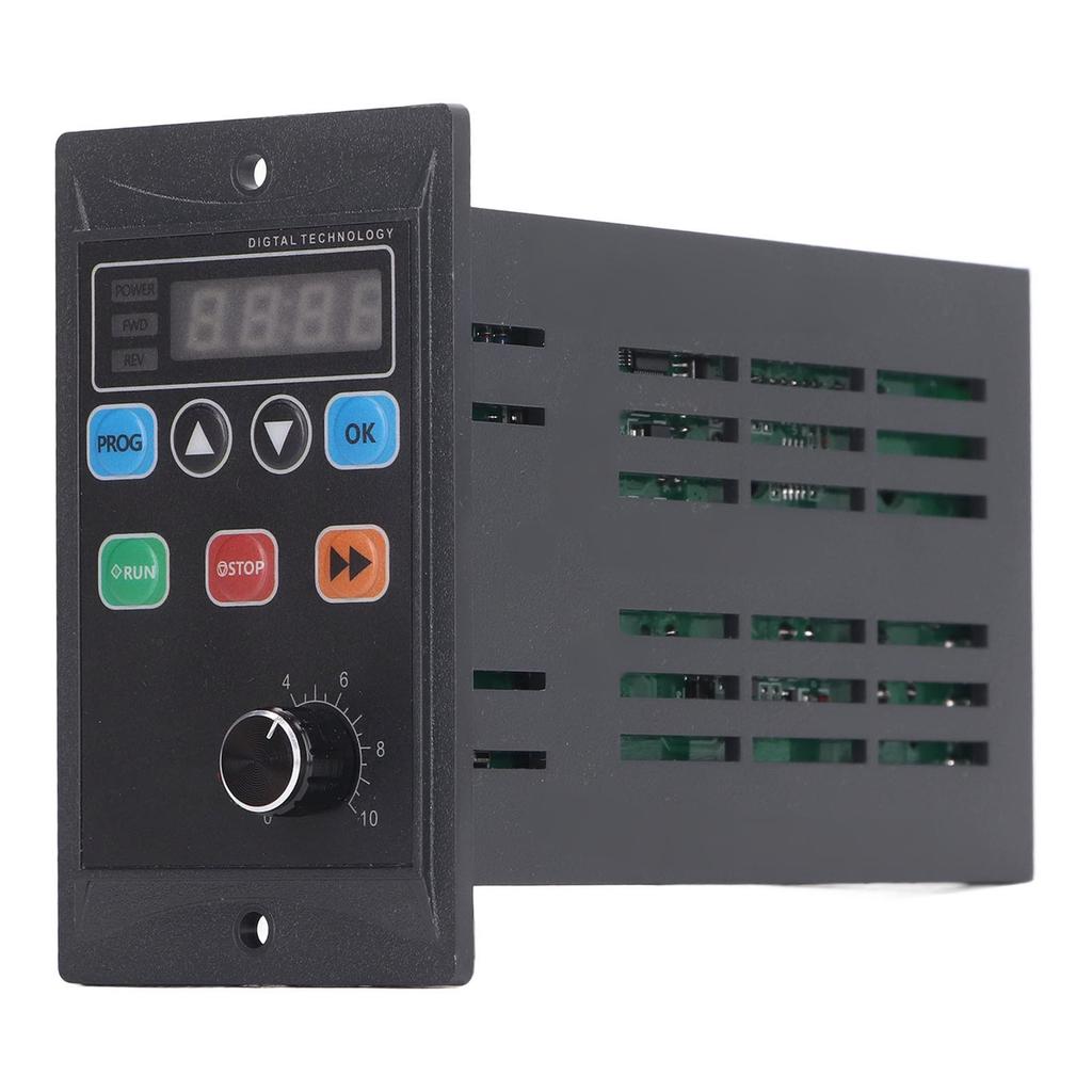 Variable Frequency Drive 1PH 176?264V Input 3PH 0?220V Output VFD 750W for Motor Pump