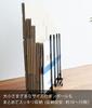 Yamazaki Industries Cardboard Storage 3304 be bundled Unit, Tower, Black, (Can directly)