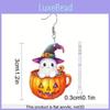 Themed Ghost Halloween Pumpkin Pot Pattern Women Acrylic Earrings Festival For