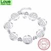 Lekani 925 Sterling Silver Tree Of Life Bracelet For Women Personalized Bracelets &Bangle Birthday Gift Pulseras Mujer Moda