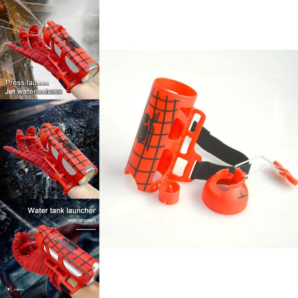 Игрушечные перчатки-паутинники для детей на Хэллоуин для ролевых игр с функцией распыления паутины