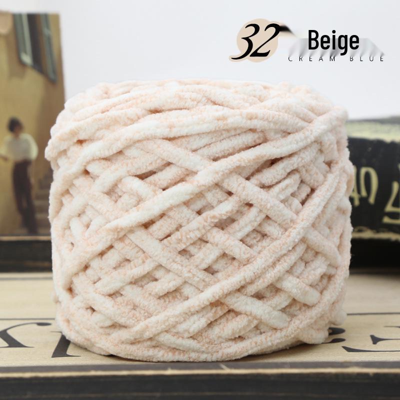 Толстая пряжа Ice Wool для вязания одеял, тапочек, шейных платков и шарфов