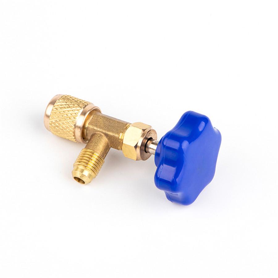 2× Для R134a A/C Прокалыватель баллона 1/2" Адаптер клапана для дозирования Прокалыватель хладагента