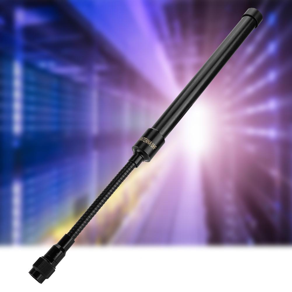 TNC Head Wirless Tactical Gooseneck Антенна Складная Tactica ручная радиоантенна Двусторонняя