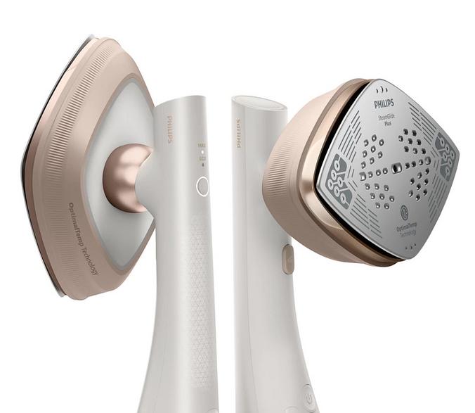 Утюг и отпариватель в одном philips oneturn gc213/10 шелковистый белый