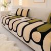 Cute Cartoon Sofa Cushion Modern Anti-slip Couch Cover All Season