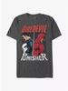 2026 Marvels New Marvel Punisher Vs Daredevil Comic Print High Quality Mens and Womens Short Sleeve Loose Casual TShirts