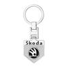 PBMN1 Car Styling Keychains Key Chain Rings Pendant Hubcap Accessories For Skoda Rapid Fabia Kodiaq Octavia Yeti Superb Karop Roomster