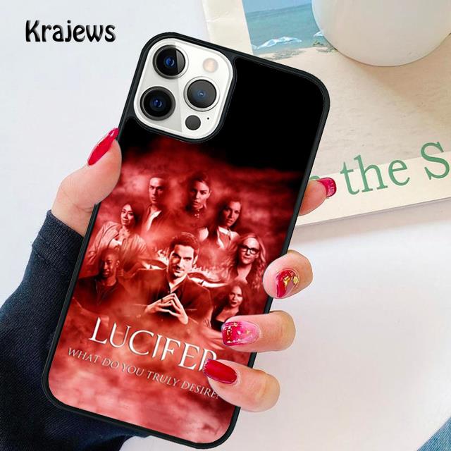 Американский сериал Люцифер мягкий чехол для телефона для iPhone 17 Air 16 15 14 plus 12 13 pro max coque Fundas