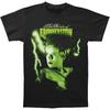 Bride Of Frankenstein Men'S Green T Shirt Small Black