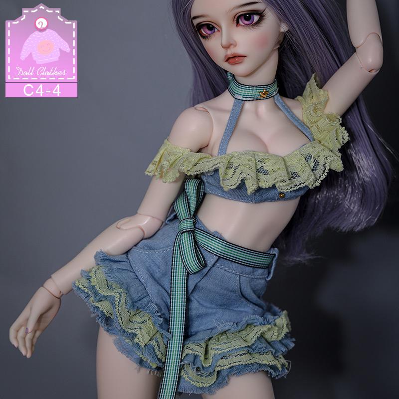 Одежда для BJD 1/4 Одежда для девочки LDS Cai #4 обхват груди Платье BJD Красивые аксессуары для кукол для женского тела Платье размера MSD