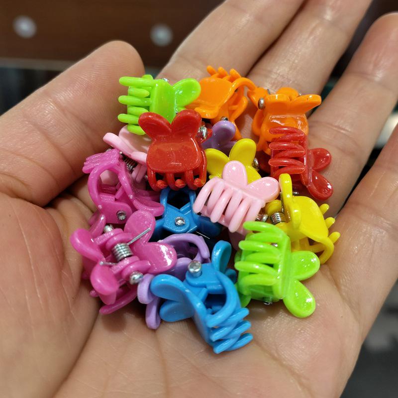 Детский набор мини-шпилек: Клипсы «Ромашка», «Кролик», «Звезда», «Цветок сливы»