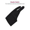 Two Finger Free Size Drawing Glove Artist Tablet Painting Glove for Right & Left Hand Compatible with Huion Wacom BOSTO