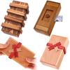 Puzzle Box 3 Pack Wooden Secret Puzzle Box With Hidden Compartment 3D Brain Teaser Magic Drawers Secret Magic Box Wooden Box Puz