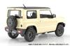 Aoshima Bunka Kyozaisha Rakupla Snap Car Series JB64 Jimny 2018 Chiffon Ivory Metallic Plastic Модель 1/24 No.03-CI Цветовая кодировка (Машина)