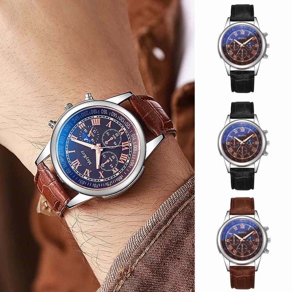 Men's Waterproof Luminous Running Alarm Clock Watch