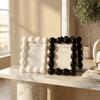 8 Inch Resin Photo Frame Luxury Picture Display Frame DIY Round Ball Border Frame  Office Desk