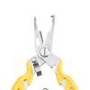 with Lanyard Plastic Handle Stainless Steel Scissor Hook Removers Bait Line Cutter Fishing Pliers
