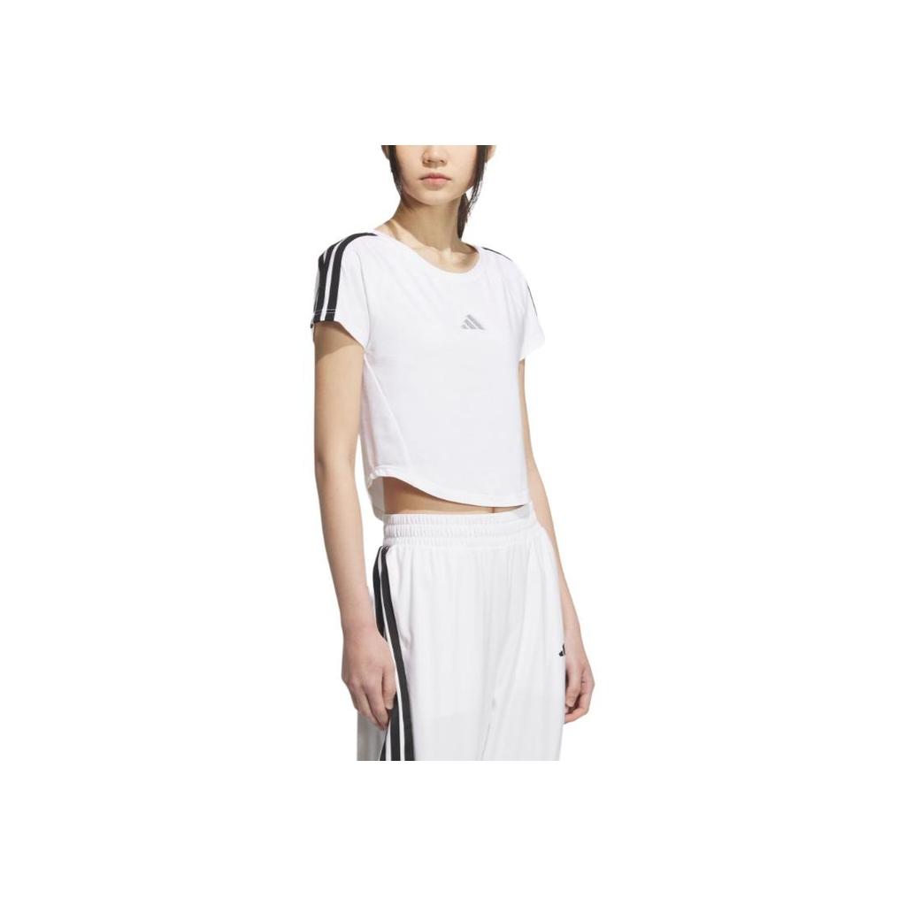 Adidas История Детская Спортивная Повседневная Футболка с Круглым Вырезом и Коротким Рукавом Детская Футболка KB7752