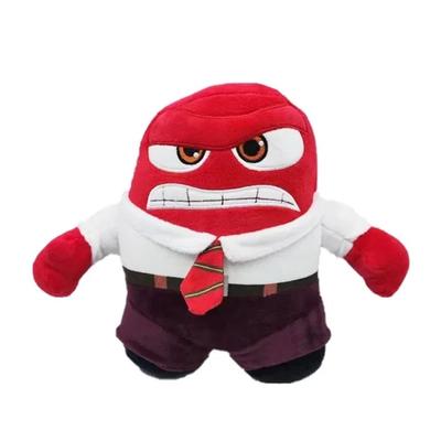 Мыслями наизнанку мягкая игрушка Inside Out Гнев плюшевая игрушка Головоломка 21 см
