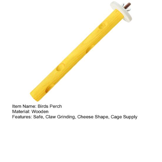 Подставка для попугаев в форме сыра, деревянная жердочка для попугаев, игрушка для жевания лап, аксессуары для клеток для птиц, волнистых попугайчиков, канареек, конур