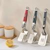 Slotted Design Steak Spatula Tongs Anti-scald Steak Flipping Clip Stainless Steel Grill Clamp  Home