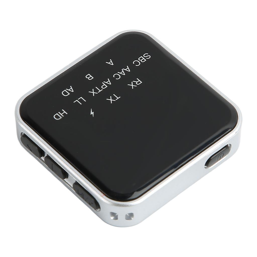 Bluetooth Transmitter Receiver Multifunction Low Latency 2 in 1 Bluetooth Adapter with 3.5mm AUX Interface for TV PC