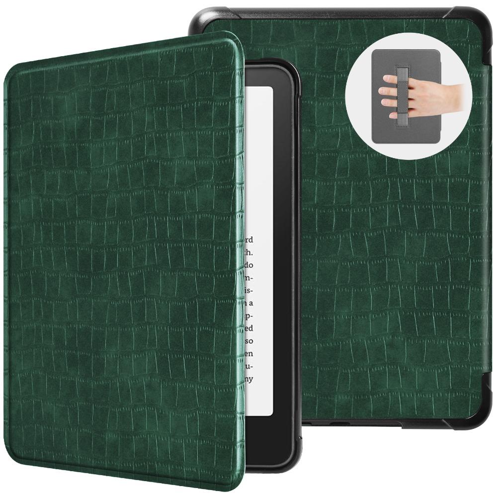 Чехол для Kindle Paperwhite 2026 7 дюймов 12-го поколения, обложка Colorsoft, защитный корпус из ПУ-кожи, автоматический сон/пробуждение, ручная поддержка