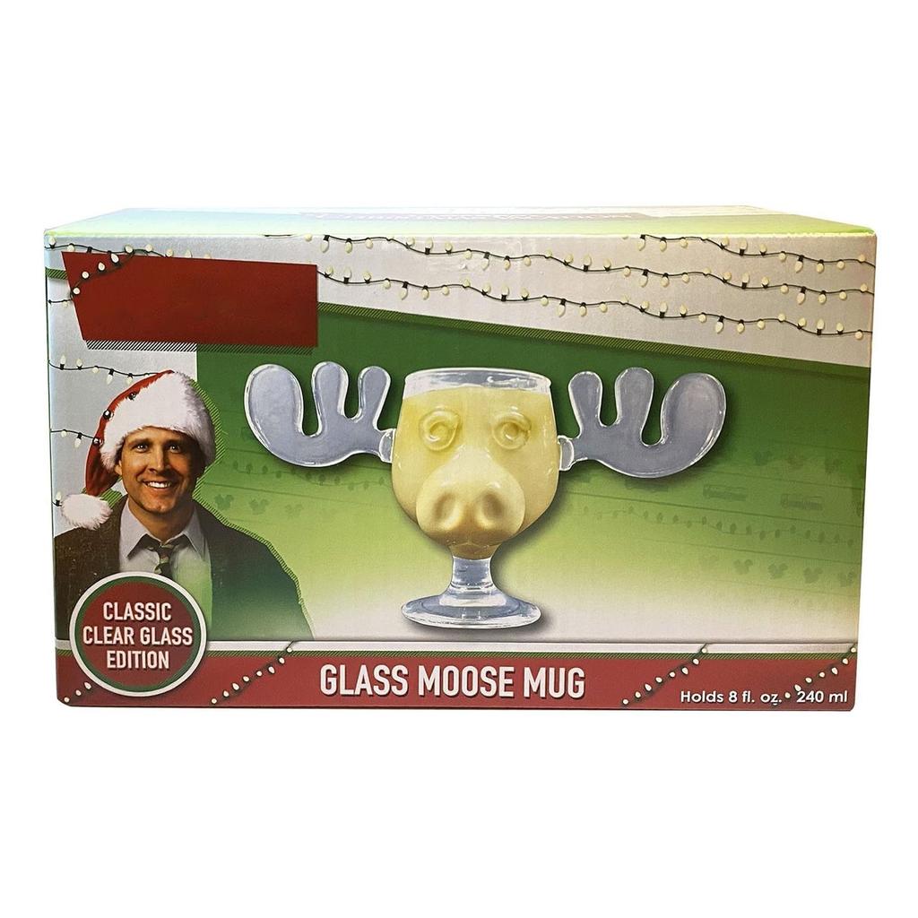 Кружка Holiday Collection Moose, 8 унций, прозрачная