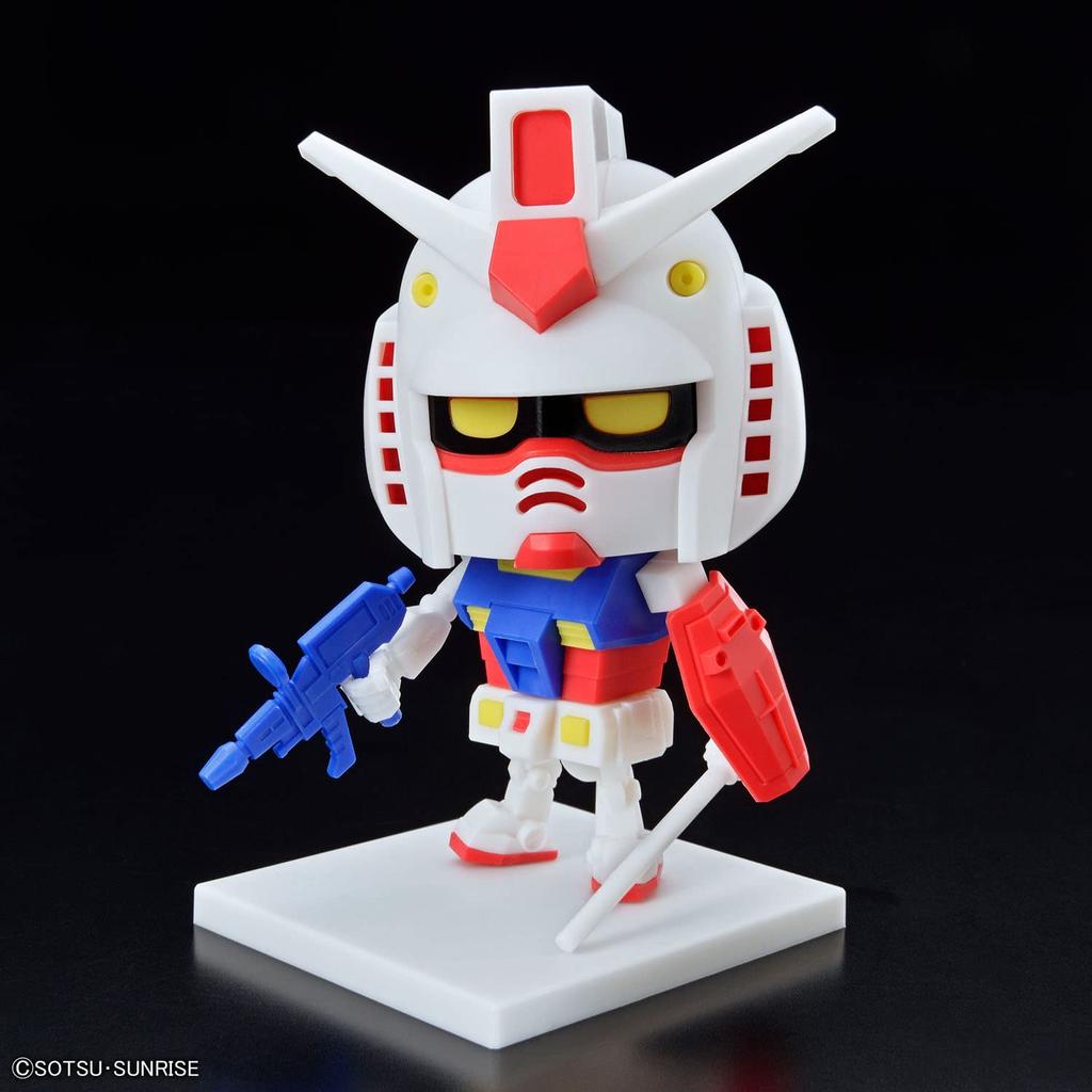 BANDAI SPIRITS DX Набор Сборщик Репродукция Масштаб Пластиковая Модель Kit 2640762 Ганпла-кун (с Ver. Запчасти) 1/1 Предварительно окрашенный