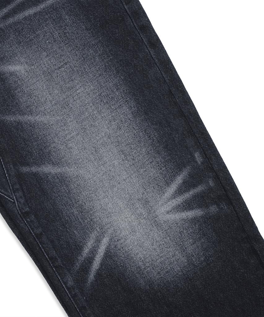 GLACK Gp110 Picture Punk Washed Denim Pants (Black)