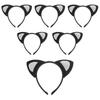 Livingda Cat Headband, White, 6 Pieces