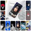 JW74 Наруто Саске черный мягкий чехол для Samsung Note 20 Lite S24 Ultra S23 A03 A05 A06 A11 A71 A15 A16 A13 A24 A25 A33 A52 A53 A50 M55 M35 Plus