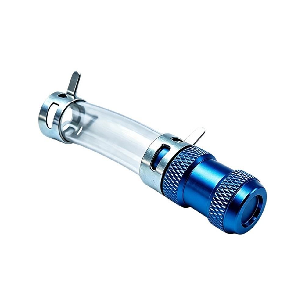 End Cap Air Filter Drain Tube CNC Aluminum Alloy Motorcycle Drain Tube Motorcycle Maintenance