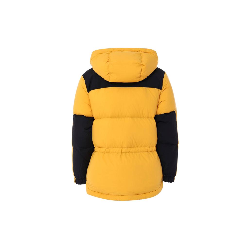 Timberland Ветрозащитная теплая куртка-пуховик с капюшоном Color Block, мужские куртки, желтые A2N68-723