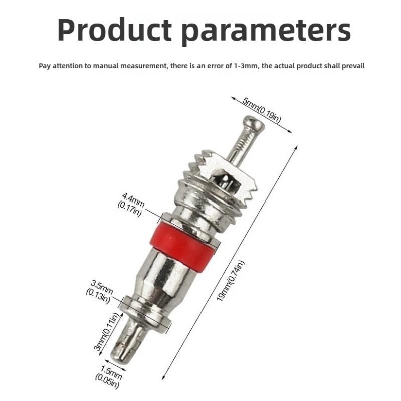 Multipurpose Valve Core Set Tire Valve Core Tool Valve Core Removal Tool Compact Tire Repair Kit Tire Removal Tool for Daily