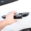 Carbon Fiber Texture / Glossy Black Car styling Exterior Door Handle Cover For Honda Civic 10th 2016 2017 2018   LHD